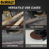 DEWALT DCG414 Brushless Angle Grinder – 125 mm / 4½″-6″ Disc, 9,000 RPM, Kickback Brake