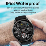 Smart Watch AMOLED Always-On Display – Bluetooth Call, Fitness Tracker, IP68 Waterproof (Men & Women)