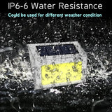 Lightess Solar Step & Deck Lights – Stainless Steel Waterproof Outdoor LED Fence Lights for Garden, Pathway & Stair Safety