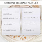 2025 Daily Planner – 7" x 10" Elegant Daily, Weekly & Monthly Organizer for Women & Men 📔✨