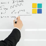 Mini Magnetic Whiteboard Erasers – 30-Pack Dry Erase & Chalkboard Cleaners (1.97 × 1.97 in)