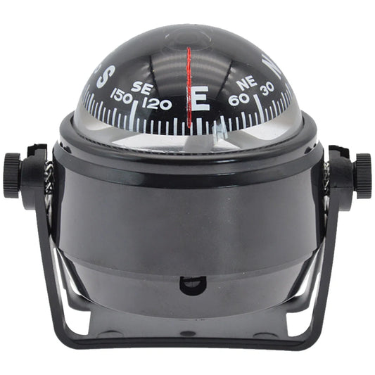 Ball-Shaped Marine Boat Compass – 360° Pivoting Navigation Guide with Dial for Sea Travel 🚤🧭