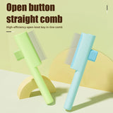 Pet Hair Removal Comb – Cat Hair Grooming Brush High-Quality for Long & Short Hair