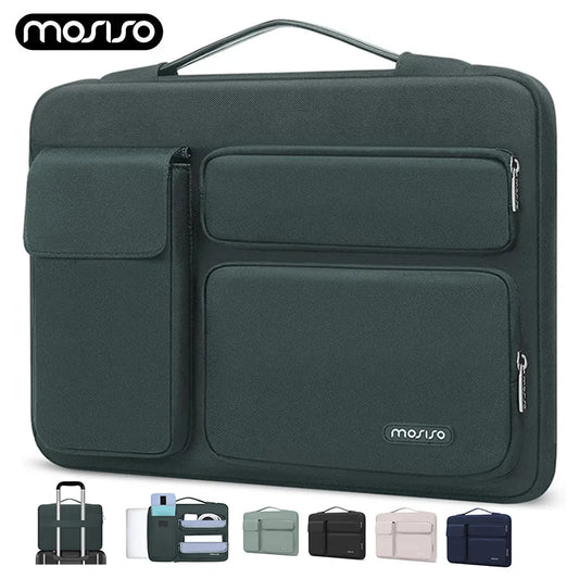 Laptop Sleeve Bag – Slim Briefcase for MacBook Air/Pro (13–16″) & Laptops, Water-Resistant Protective Case with Handle
