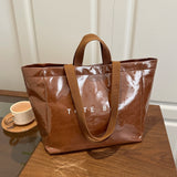 Handbag with Inner Pocket Tote Bag for Women & Men – Adjustable Strap Solid Satchel for Work, School & Office