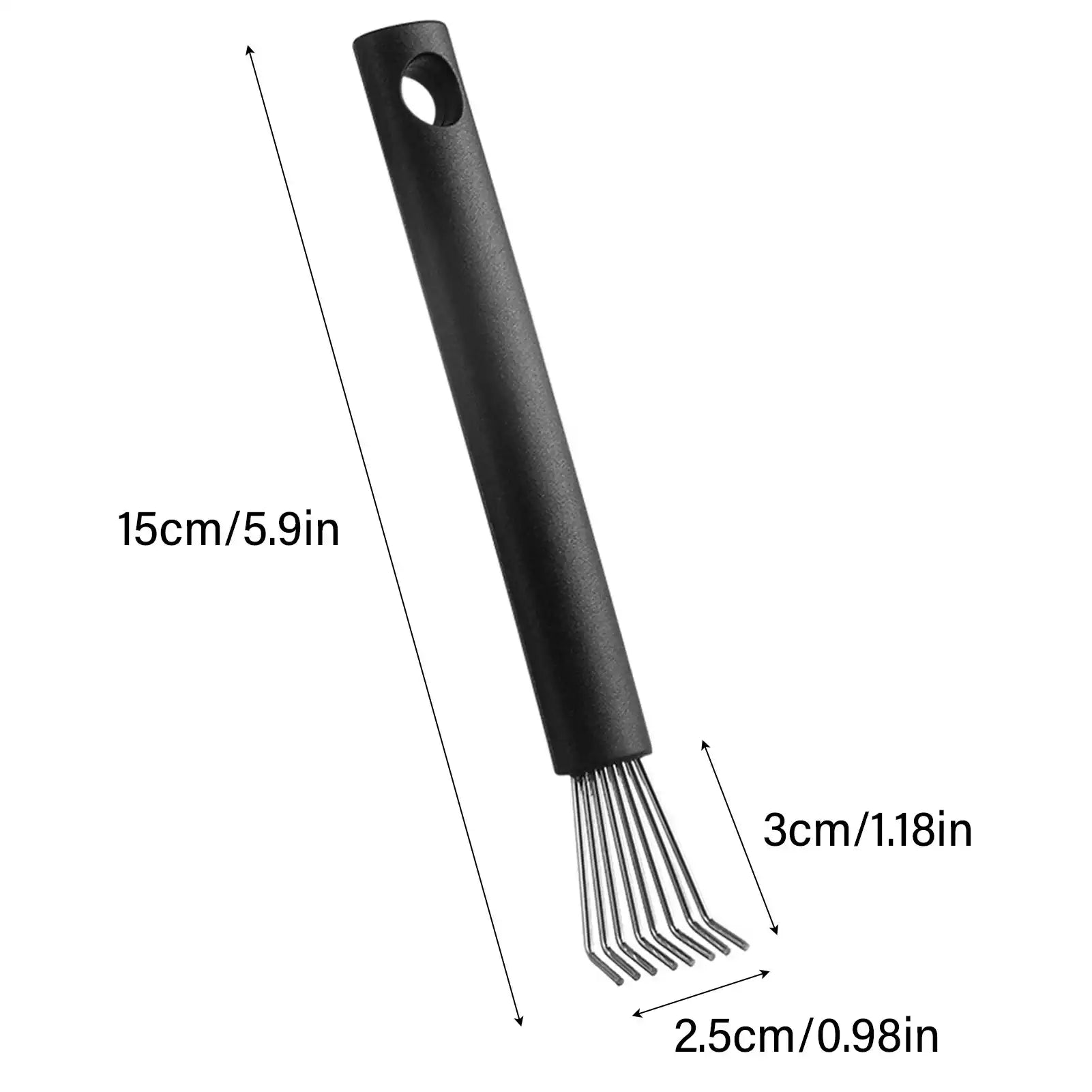 “304 Stainless Steel Watermelon Deseeding Remover Tool – Durable Silicone Handle”