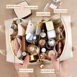 Portable Large-Capacity Waterproof Cosmetic Bag – High Aesthetic Makeup Organizer for Travel & Daily Use