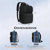 Tactical fishing sling tackle bag – lightweight waterproof backpack for gear & equipment, multi-storage fishing bag for men