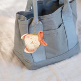 Crochet Animal Keychain Coin Purse – Mini Handmade Kisslock Bag & Backpack Charm for Girls & Women