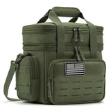 “Large-Capacity Tactical Insulated Lunch Box for Men – Leak-Proof Cooler Bag”