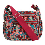 Women’s Large-Capacity Nylon Crossbody & Shoulder Bag – Multi-Pocket Everyday Tote for Mature Style