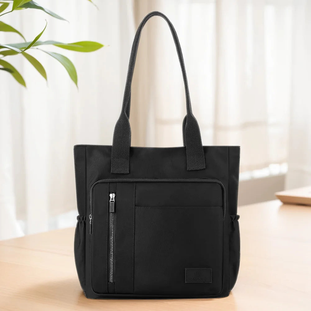 Single-Shoulder Large Capacity Waterproof Travel Shoulder Bag for Women – Multi-Pocket Shopping & Outdoor Purse