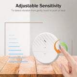 🚨 125dB Wireless Glass Break Alarm – Vibration Sensor for Doors & Windows, Anti-Theft Security Alarm System