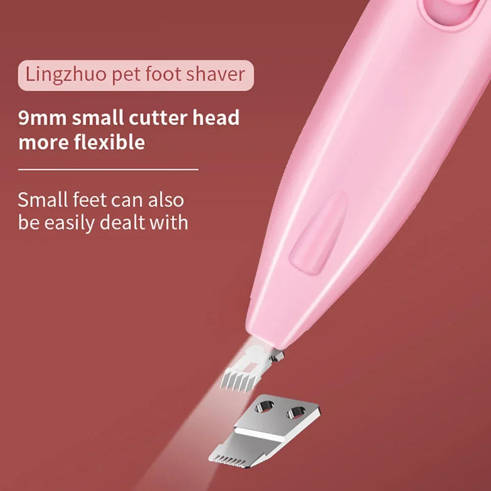 Dog Hair Trimmer – Professional Electric Pet Cutter for Dogs & Cats, Foot, Ear & Butt Hair Grooming Tool