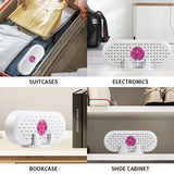 Mini Electric Dehumidifier – USB Rechargeable, Reusable Moisture Absorbing Machine for Closet, Shoe Cabinet & Small Spaces