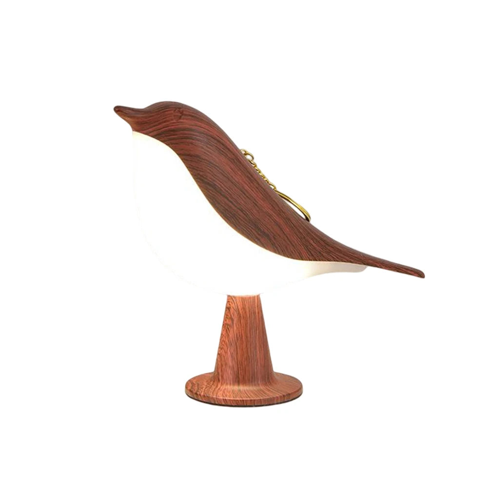 🕊️ LED Nightstand Lamp – Magpie Shape Touch Sensor Lamp with Aromatherapy Diffuser & 3-Level Brightness for Dorm & Bedroom
