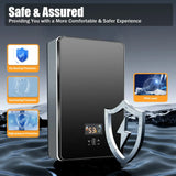 Electric Instant Tankless Hot Water Heater – 1500 W On-Demand Water Heater for Bathroom & Kitchen