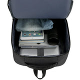 17" Anti-Theft Business Laptop Backpack with USB Converter — Travel & Work Organizer Bag