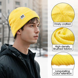 Knit Beanie Hat – Warm Winter Skull Cap for Men & Women, Daily Wear & Outdoor Cold Weather Protection