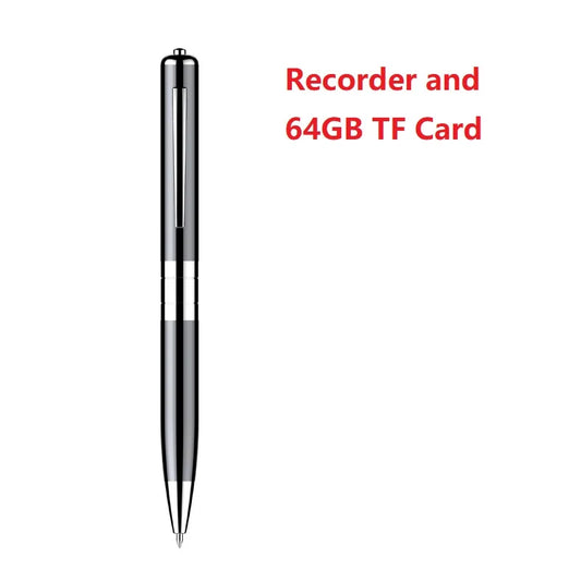 Digital Voice Recorder – One-Click Recording, USB Flash Drive, MP3 Player, 32GB/64GB Dictaphone