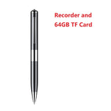 Digital Voice Recorder – One-Click Recording, USB Flash Drive, MP3 Player, 32GB/64GB Dictaphone