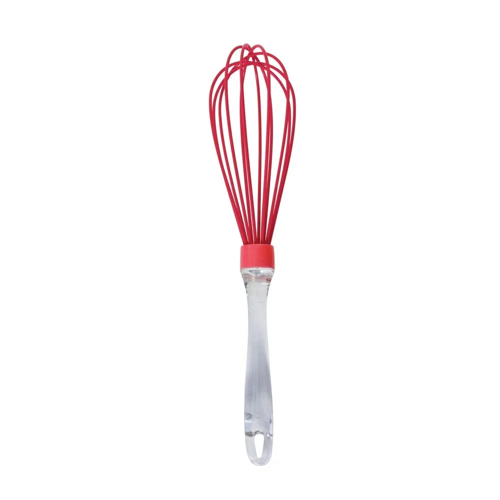 4‑Piece Heat‑Resistant Silicone Kitchen Utensils Set – Whisk, Spatula, Spoon & Basting Brush, Dishwasher Safe