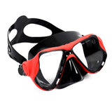 Diving Mask & Breathing Tube Set – Large Silicone Frame, Anti-Fog, UV Protection Snorkel Gear for Adults