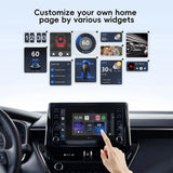 Ottocast P3 Android AI Box – Wireless CarPlay & Android Auto TV Box with HDMI Out, YouTube & Netflix Support