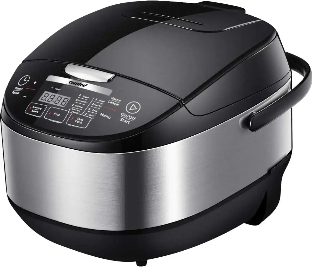 Japanese Rice Cooker with Fuzzy Logic Technology – 10 Cup Uncooked / 20 Cup Cooked, Large Capacity Rice Maker with 24-Hour Delay Timer