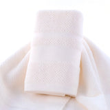 Adult Cotton Face Towel Set – 4-Color Mix (Blue/Pink/White/Gray) 34×74 cm