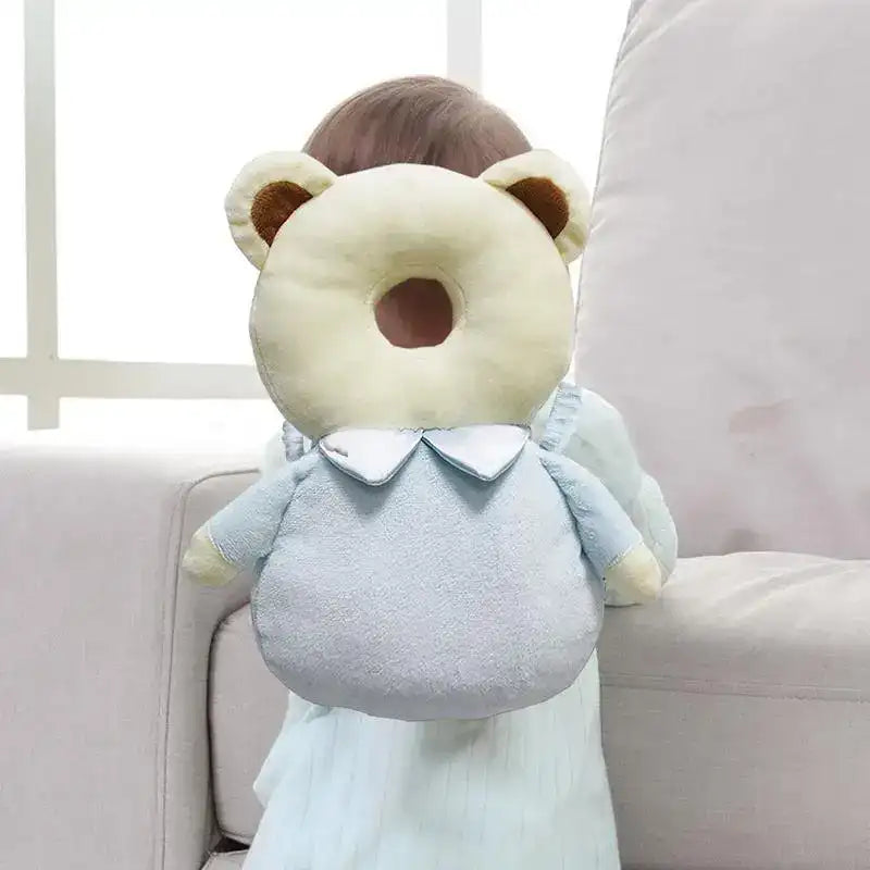Infant Baby Head Protection Pad Cushion Backpack – Adjustable Cartoon Safety Pad