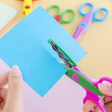 6-Piece Decorative Scissors Set – 5″ Safe Craft Scissors for Scrapbooking & DIY Projects
