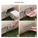 Luxury 1-2 Person Camping Inflatable Mattress with Built-in Pump – PVC Air Bed for Glamping & Outdoor Sleep