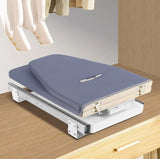 Foldable Ironing Board – Cabinet Mount Push & Pull Ironing Table with Sturdy Metal Frame, Space-Saving Gray Design (80 × 29.5cm / 31.5 × 11.6in)