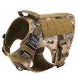 Large Dog Harness & Leash Set – Training & Walking Vest with Collar for German Shepherd, Malinois & Medium/Large Dogs