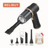 Belibuy Portable Vacuum Cleaner – High Power Handheld Vacuum for Home, Car, Office & Carpet Cleaning