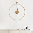 20" Classical Silent Wall Clock – Nordic Style Quartz Movement for Living Room, Bedroom & Home Décor