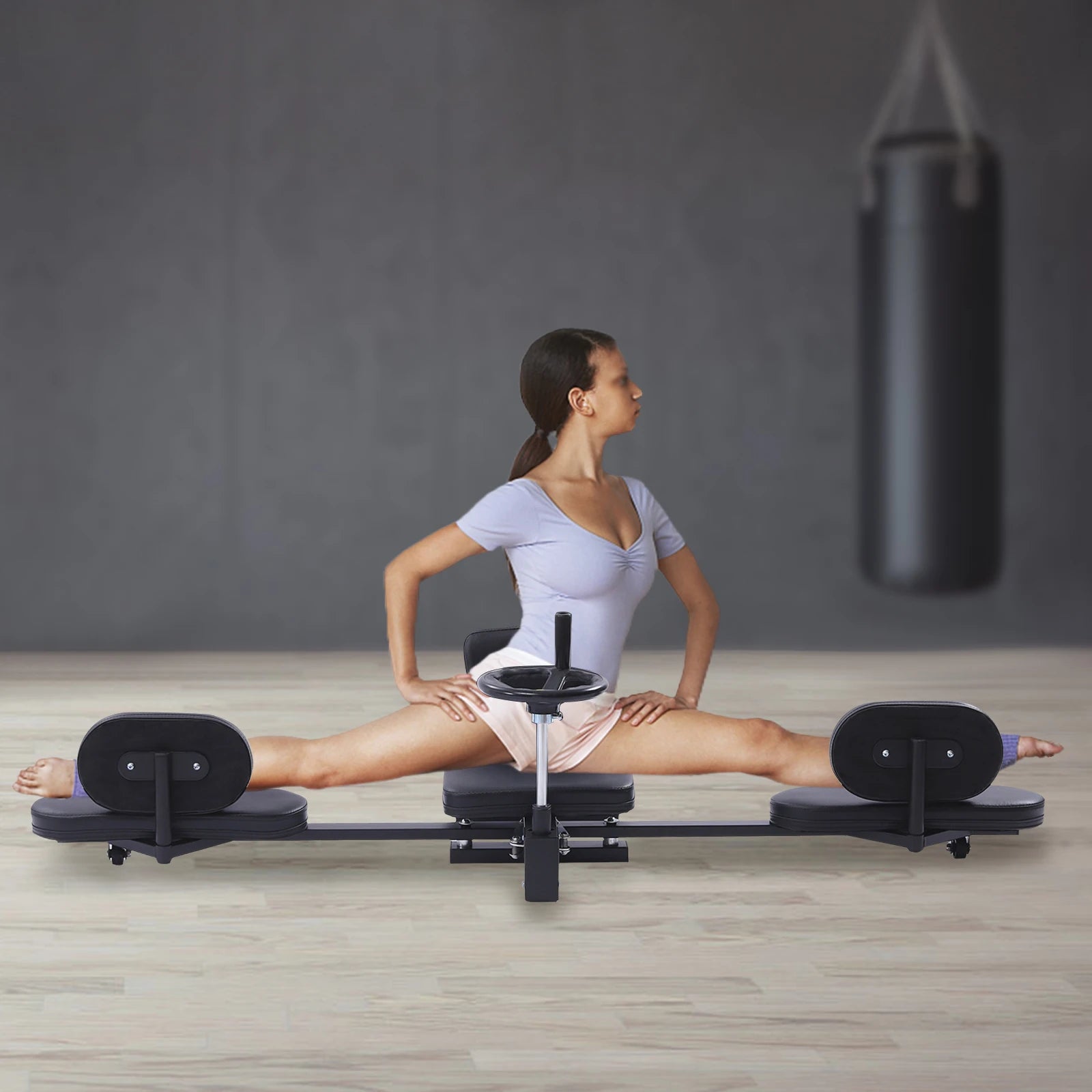 Heavy-Duty Leg Stretcher Machine – Flexibility & Split Training Equipment for Home Gym 🧘‍♂️