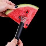 “304 Stainless Steel Watermelon Deseeding Remover Tool – Durable Silicone Handle”