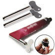 Stainless Steel Toothpaste Tube Squeezer (1–6 Pcs) – Metal Key Roller for Bathroom, Hair Dye & Cosmetic Tubes