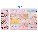 Cute Mini Animal 3D Bubble Stickers – Stereoscopic Diary & Stationery Decor