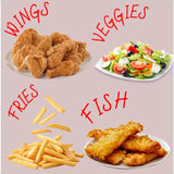 Compact 2-Quart Personal Air Fryer – 1000W Oil-Free Cooking with Nonstick Basket & Space-Saving Design 🍟✨