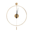 Modern Hollow Design Wall Clock – Silent Quartz Metal Clock with Durable Iron Frame for Home or Office Décor