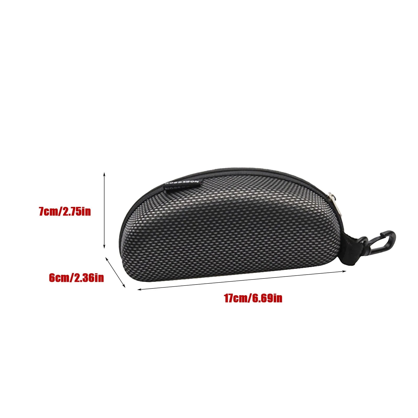 Hard Zipper Eyewear Case – Durable Sunglasses & Reading Glasses Protective Storage Box