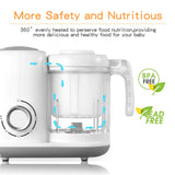 Baby Food Maker 4-in-1 – Steam, Blend, Reheat & Defrost for Healthy Baby Meals 👶🥕🍲