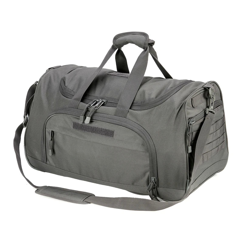 Waterproof gym duffle bag – military tactical sports & travel luggage with large capacity, durable Oxford design for men