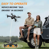 “2025 E88Pro RC Drone – 4K Wide-Angle HD Camera, Foldable Quadcopter with 3 Batteries, WiFi FPV & Height Hold”