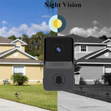 WiFi Video Doorbell Mini – Wireless Smart Home Security Doorbell with Two-Way Audio, Photo Recording & Long Standby Battery