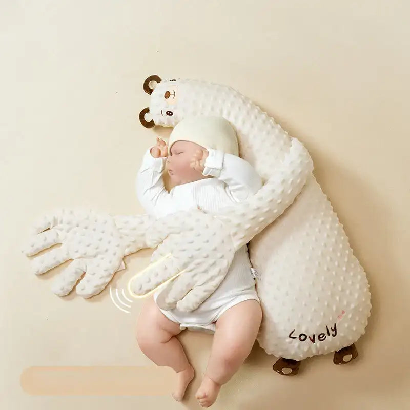 Automatic Patting Pillow for Babies – Startle-Prevention Sleep Aid with Palm-Mimic Mechanism
