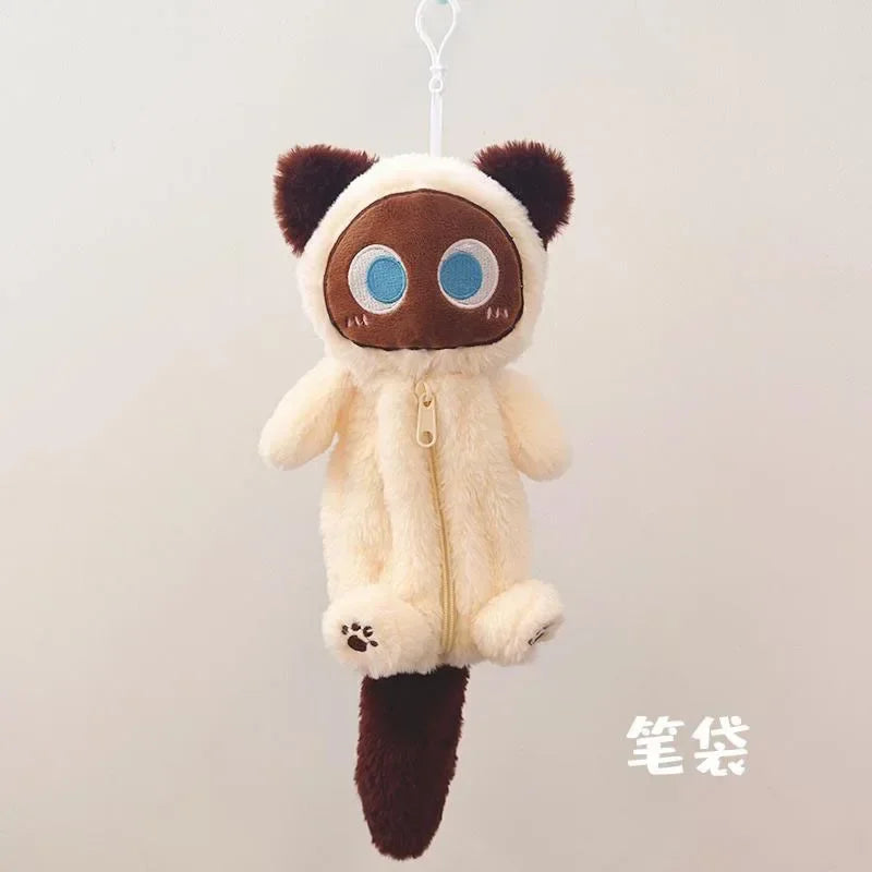 Cute Plush Rabbit Pencil Case – Kawaii Student Pen & Stationery Bag